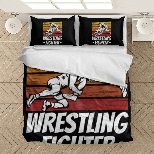 Wrestling Fighter Wrestle Hobby Wrestler Bedding Sets
