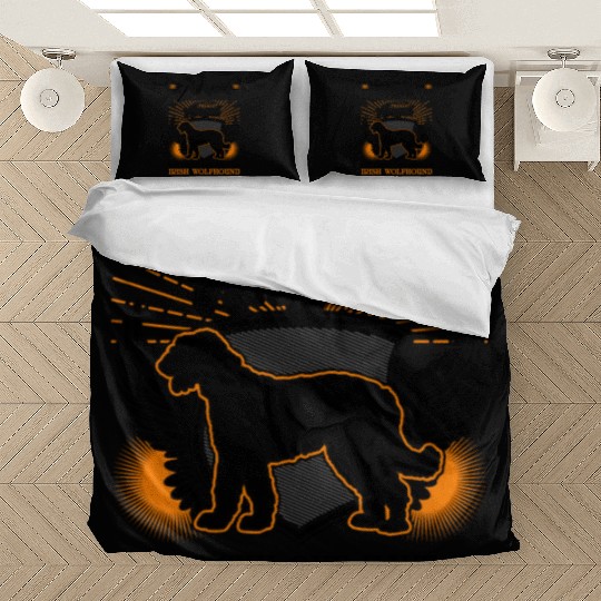 Irish Wolfhound Guardian Angel Bedding Sets