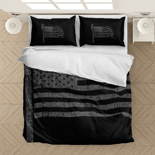 Patriotic Plumber US Flag Plumbing Handyman Pipe Bedding Sets