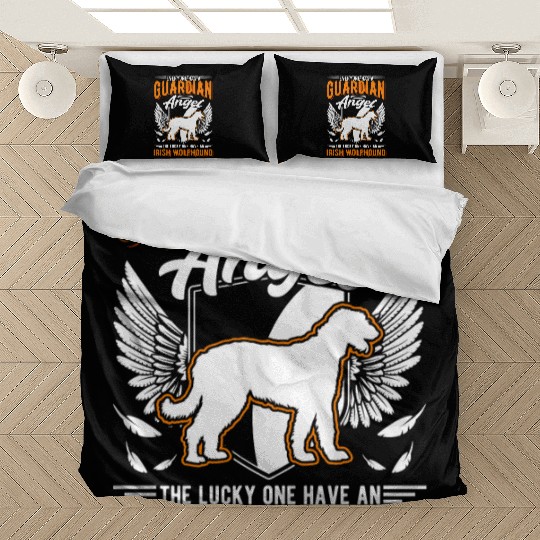 Irish Wolfhound Guardian Angel Bedding Sets