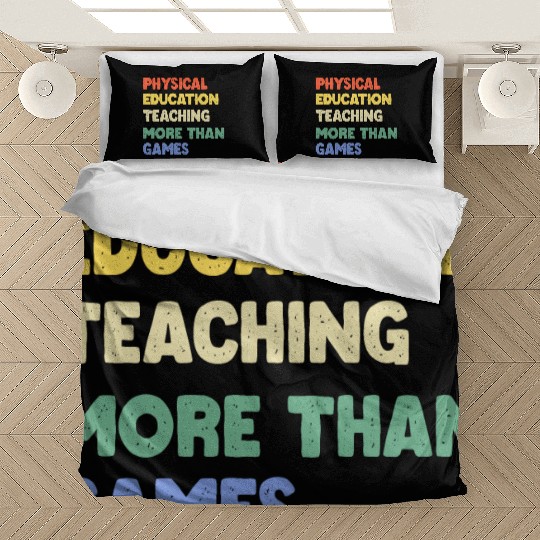 Physical Education Phys Ed Teacher Bedding Sets