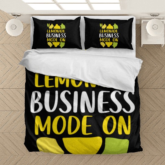 Lemonade Business Mode On Summer Fruit Lemon Bedding Sets