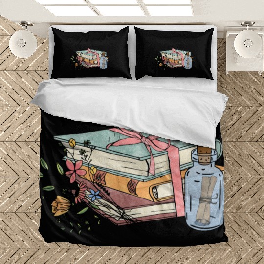 I m all booked sublimation Bedding Sets