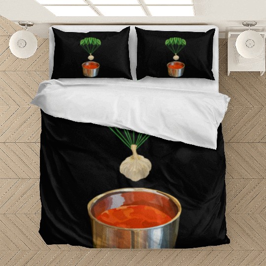 Italian Garlic Basil Tomato Sauce Bedding Sets