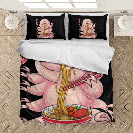 Kawaii Tardigrade Ramen Noodles Japanese Anime Noo Bedding Sets