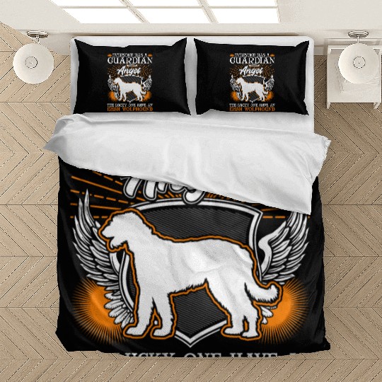 Irish Wolfhound Guardian Angel Bedding Sets