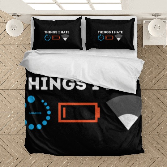 Things I Hate Gamer Computer Science Programmer & Bedding Sets
