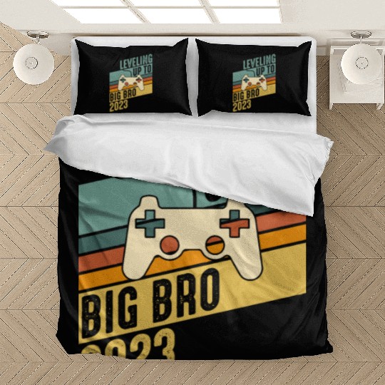 Level up Big Brother 2023 Baby Gamer Boy Baby Bedding Sets