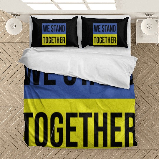 Ukraine We Stand Together Bedding Sets