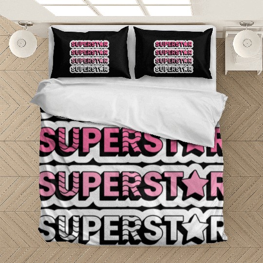 SUPERSTAR!!!!!! (Pink/White Bedding Sets