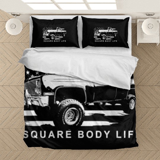 Squarebody American Flag Square Body Truck Bedding Sets