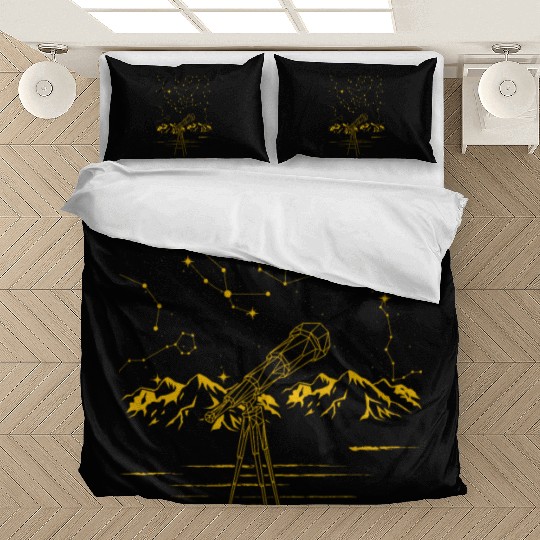 Astronomy Stars Space Telescope Bedding Sets