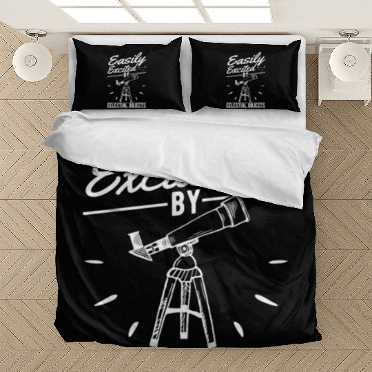 Telescope Owner Celestial Objects Astronomy Bedding Sets