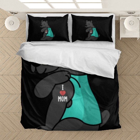 I Love Mom Tattoo Cane Corso Bedding Sets