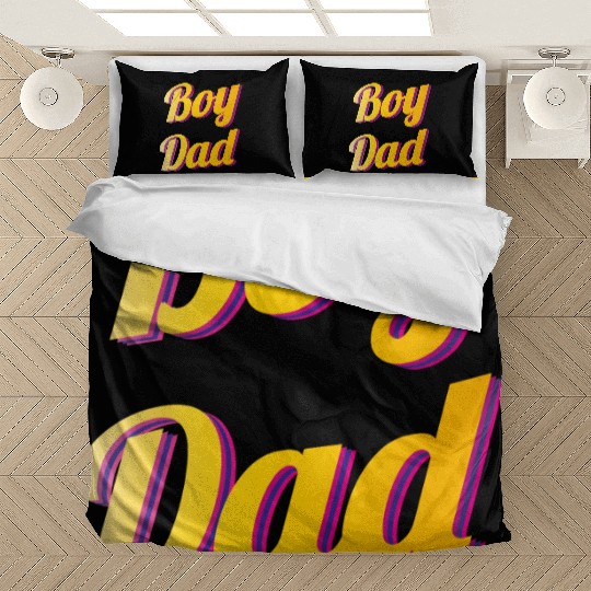Boy Dad Best Dad Ever Bedding Sets