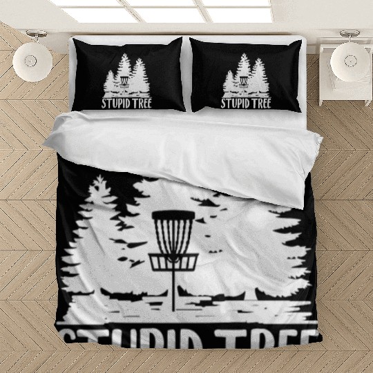 Stupid Tree Disc Golf Bedding Sets