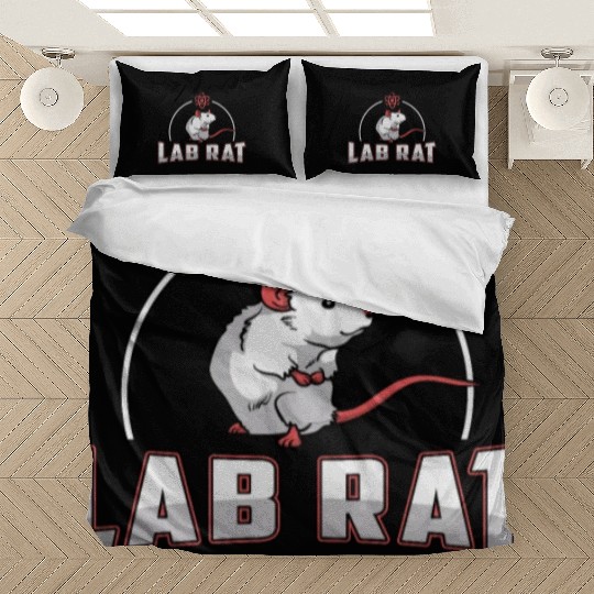 Lab Tech Lab Rat Laboratory Science Technician Bedding Sets