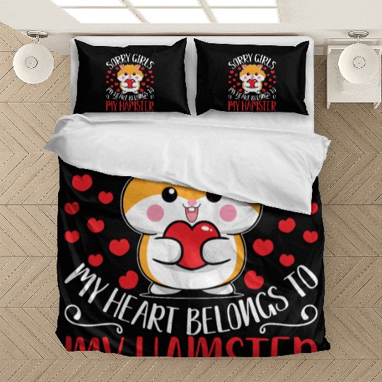 Lovely Hamsters Cute Pet Owners My Hamster Gifts Bedding Sets