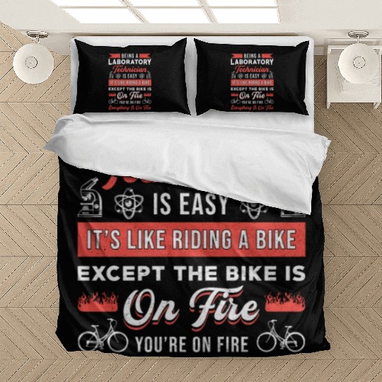 Being A Laboratory Technician Science Lab Tech Bedding Sets
