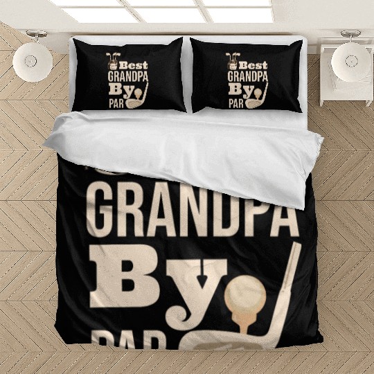 Best Grandpa By Par Father s Day Golf Grandad Golf Bedding Sets