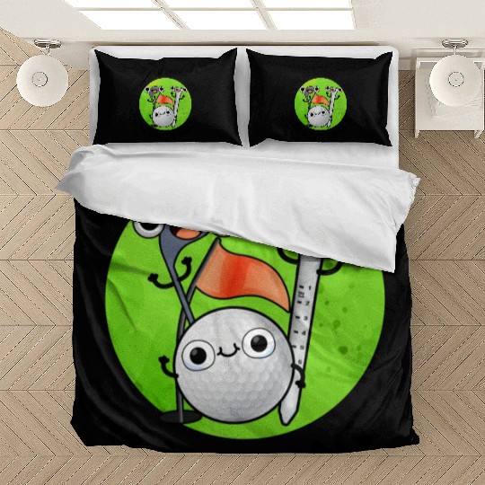 NOt All Men Are Created Eagle Funny Golf Pun Bedding Sets