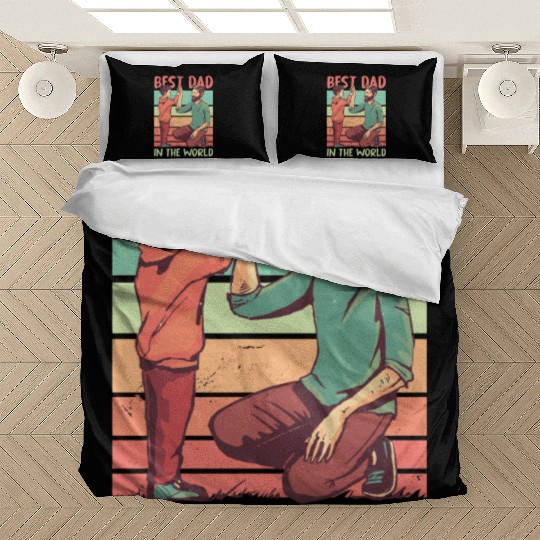 Funny Dad Daddy Best Dad Father Fun Lovers Bedding Sets