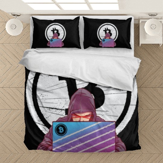 Funny Bitcoin Crypto Blockchain Btc Fun Lovers Bedding Sets