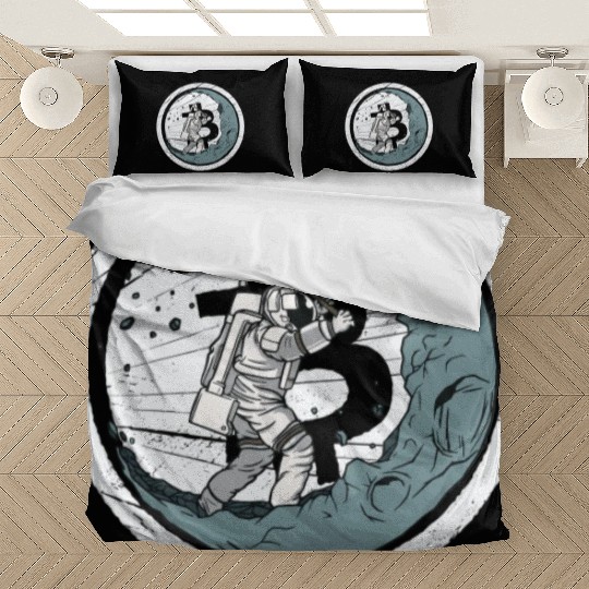 Funny Bitcoin Cryptocurrency Crypto Fun Lovers Bedding Sets