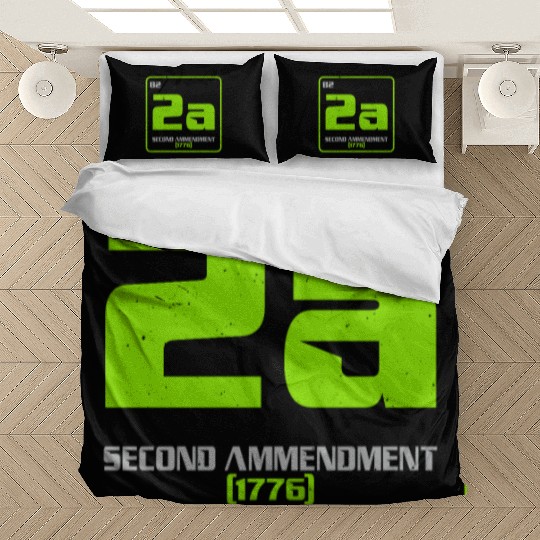 Second Amendment Gun Rights 2nd Amendment America Bedding Sets