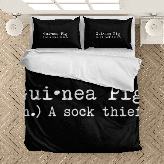A Sock Thief Guinea Pig Bedding Sets