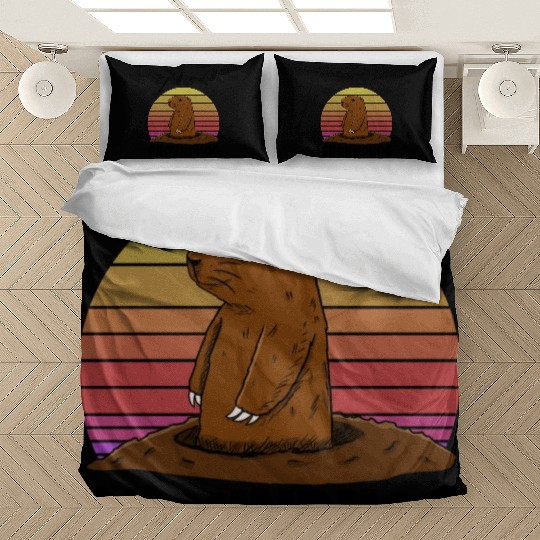 Respect The Groundhog Bedding Sets