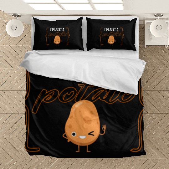 Potato Vegetable Bedding Sets, I'm Just A Potato Bedding Sets,
