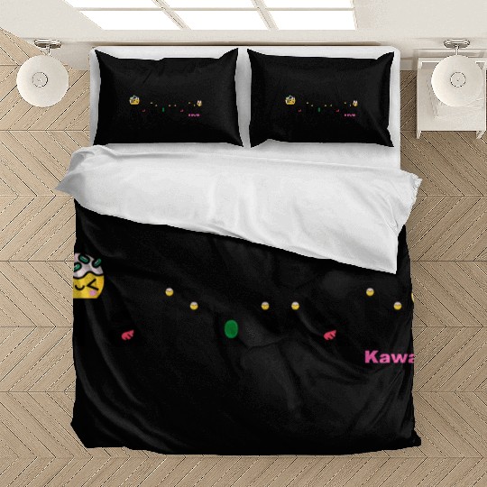 Kawaii Takoyaki Cute Japanese Food Vintage Design Bedding Sets