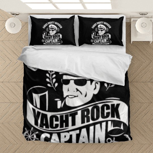 Chief Party Officer Yacht Rock Captain Bedding Sets
