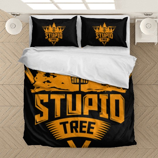 Stupid Tree Frisbee Disc Golf Ultimate Frisbee Bedding Sets