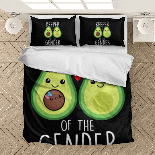 Avocado Keeper of the Gender Illustration Bedding Sets