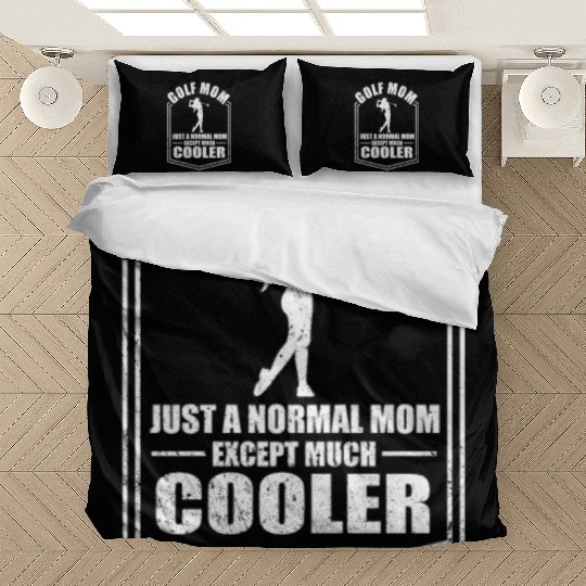 Golf Mom Normal Mom Except Cooler Mothers Day Bedding Sets