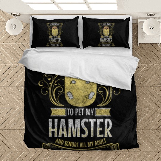 Hamster Nocturnal Sweet Running Wheel Bedding Sets