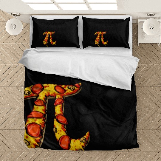 Math Student Fueled By Pizza Bedding Sets