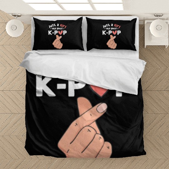 Just A Girl Who Loves K-Pop Bedding Sets