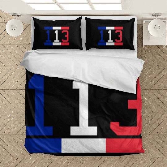 France Flag Number 113 Bedding Sets