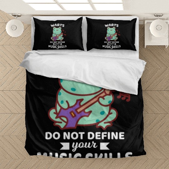 Frog music guitar animal Bedding Sets