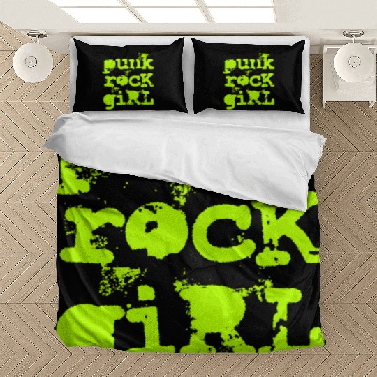 Punk Rock Girl Bedding Sets