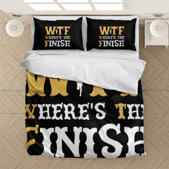 WTF Where's The Finish - Running Runner Bedding Sets