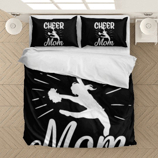 Womens Cheer Mom Gymnastics Cheerleading Mom Squad Bedding Sets