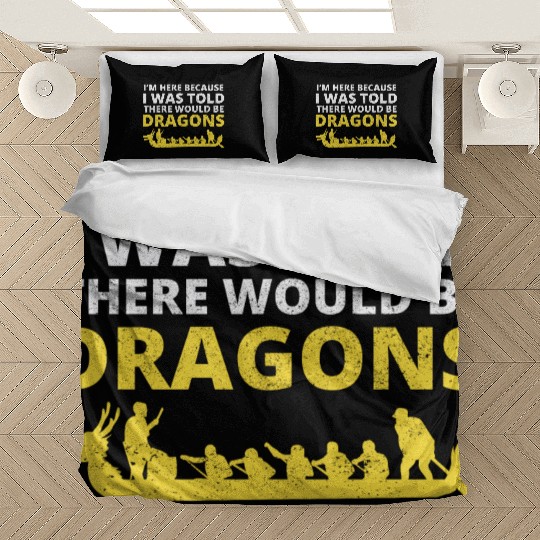 Dragon Boat Racing Crew Paddlers Water Sport Bedding Sets