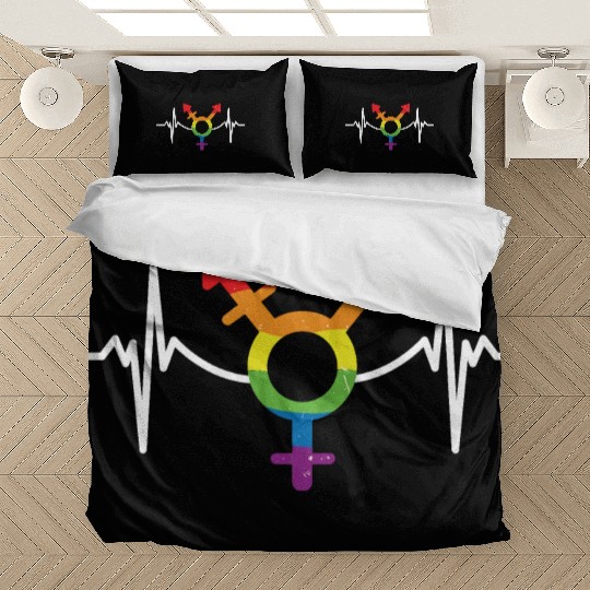 Pride rainbow parade symbol Bedding Sets