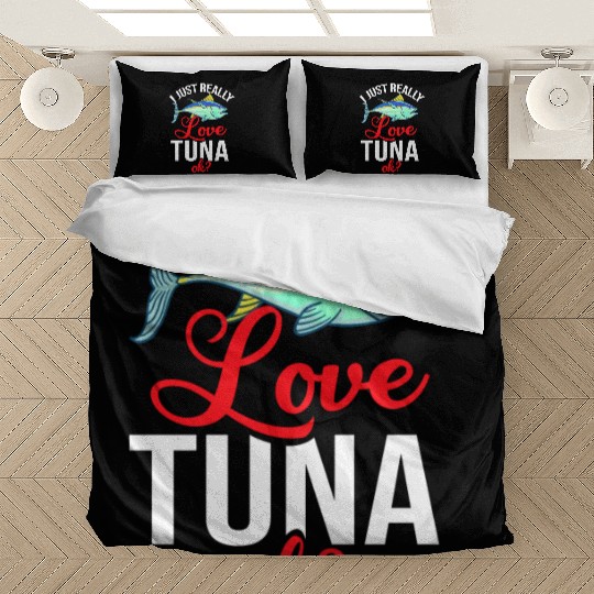 Red Tuna Fish Bluefin Fishing Salad Bedding Sets