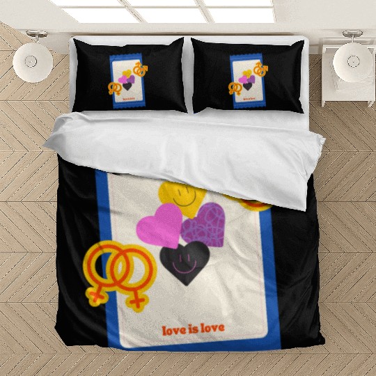 LGBT love is love Bedding Sets