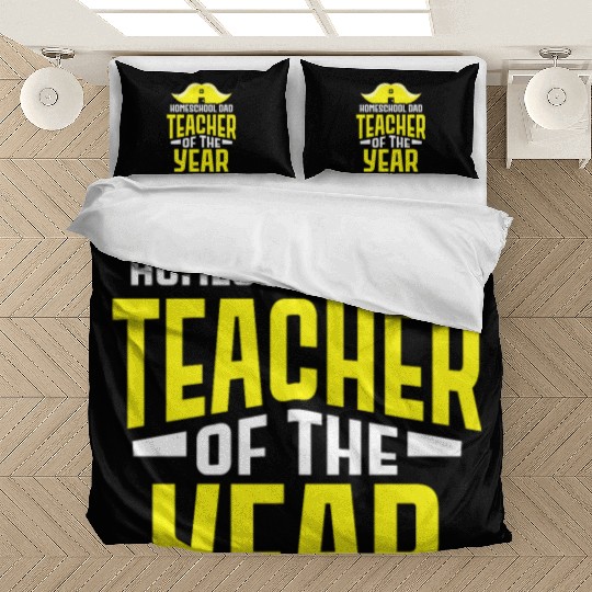 Homeschooling Dad Teacher Of The Year Homeschool Bedding Sets